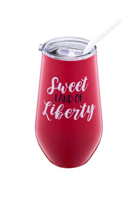 16 Ounce Red Liberty Tumbler