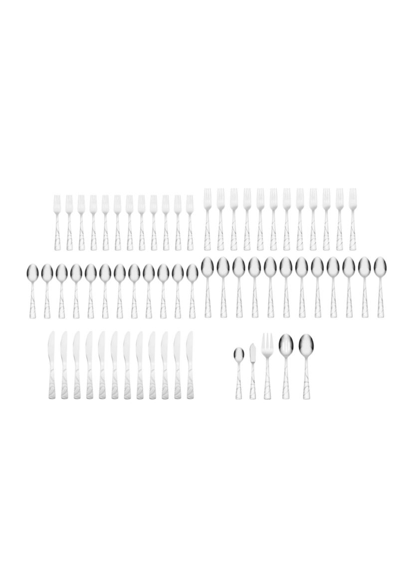 Kora Mirror 65-Piece Flatware Set