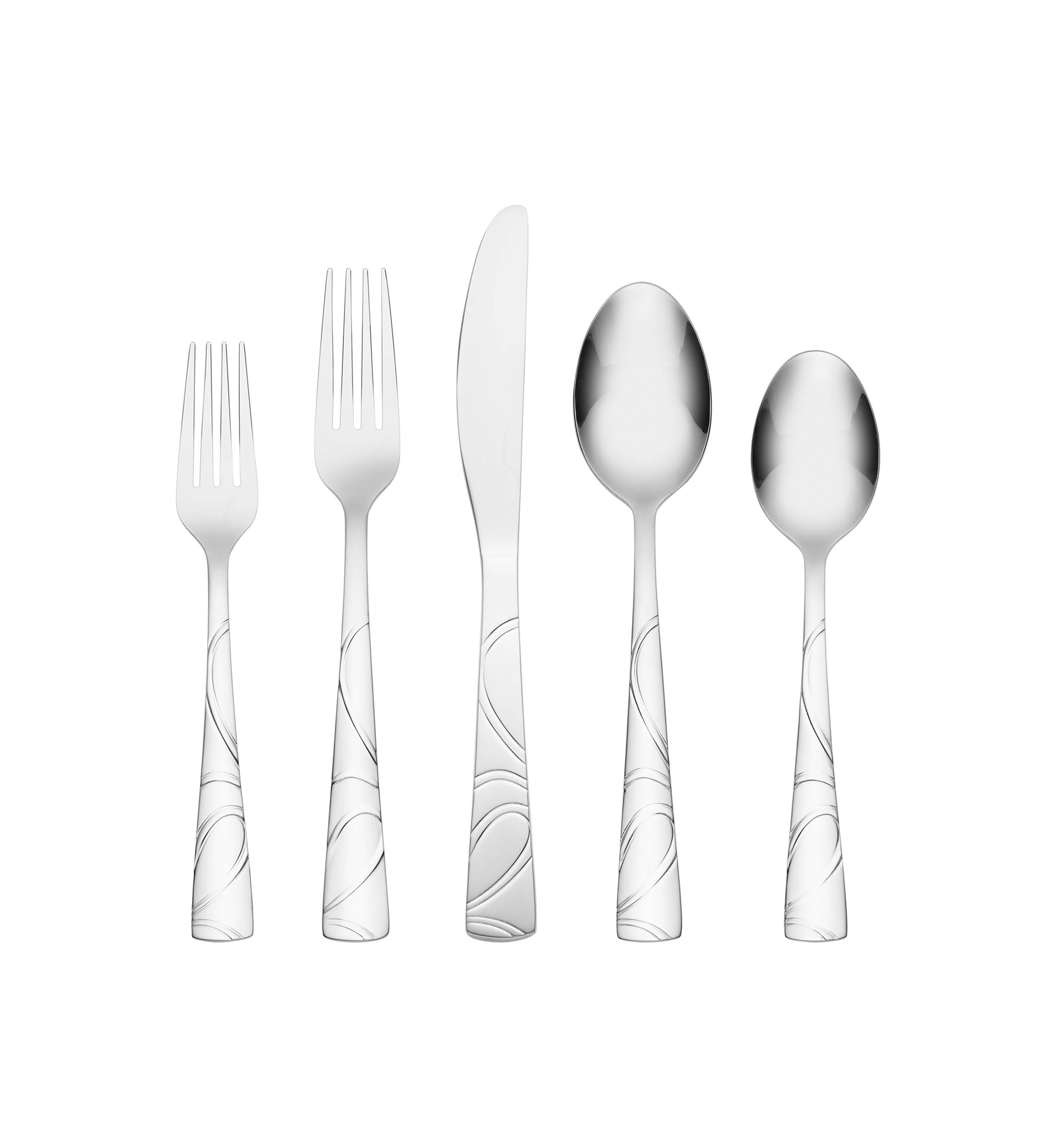 Kora Mirror 65-Piece Flatware Set