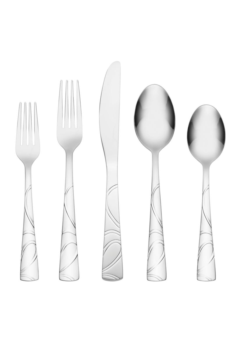 Kora Mirror 65-Piece Flatware Set