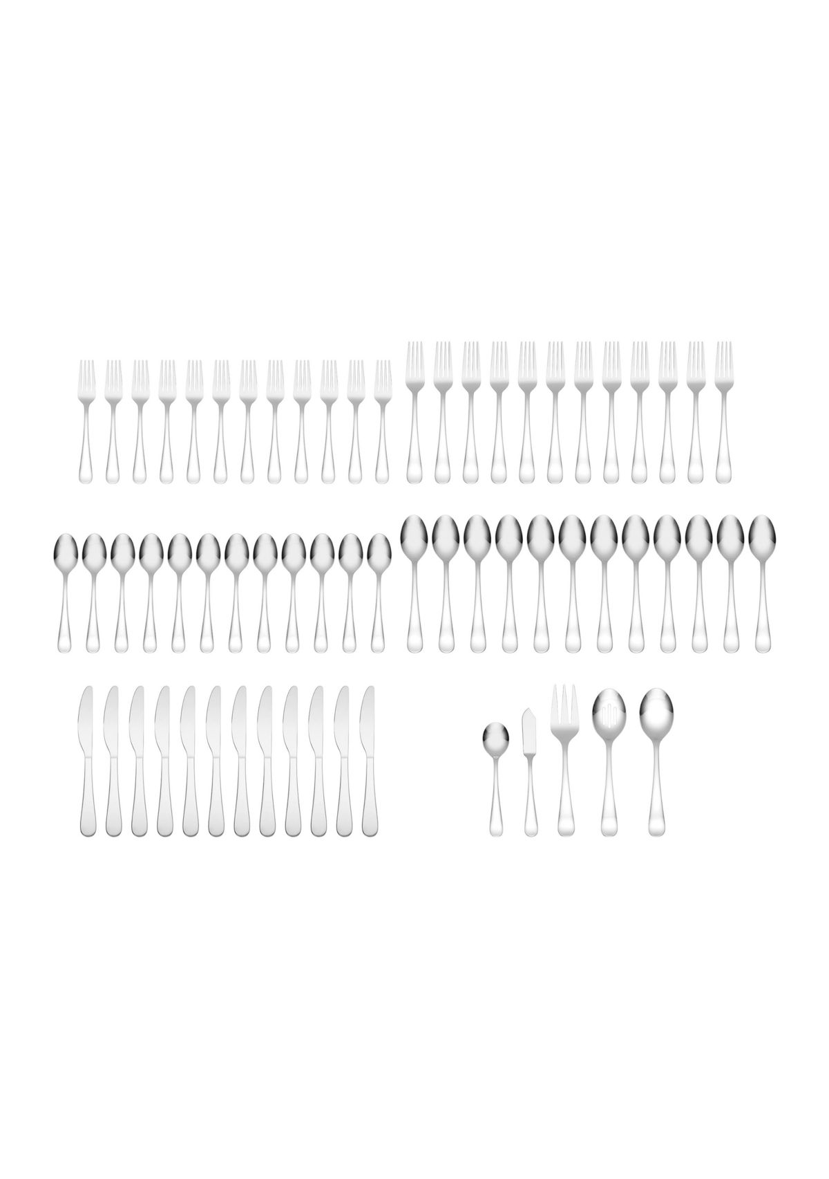 Mara Mirror 65-Piece Flatware Set