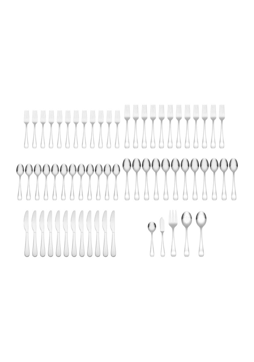 Mara Mirror 65-Piece Flatware Set