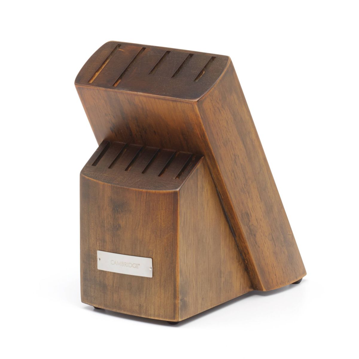 Nero Hammered Titanium 12-Piece Cutlery Block Set