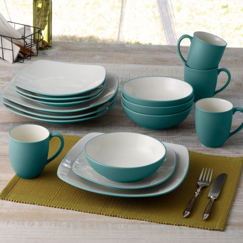 Colorwave 4-Piece Square Place Setting