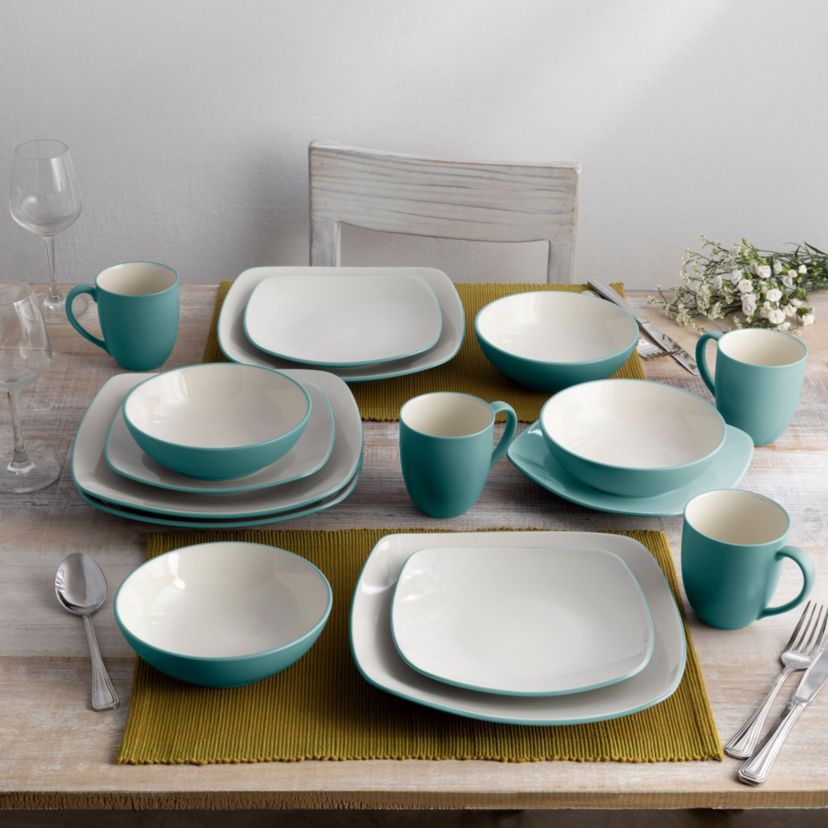 Colorwave 4-Piece Square Place Setting