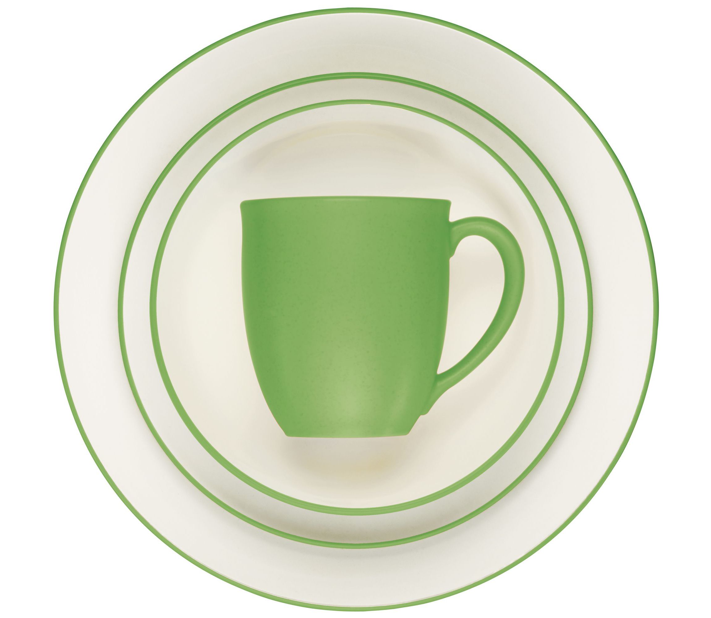 Colorwave 4-Piece Coupe Place Setting, Service for 1