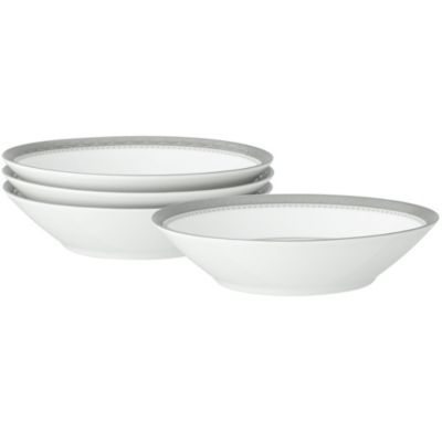 Noritake Charlotta 12-Piece Dinnerware Set, Service for 4, White