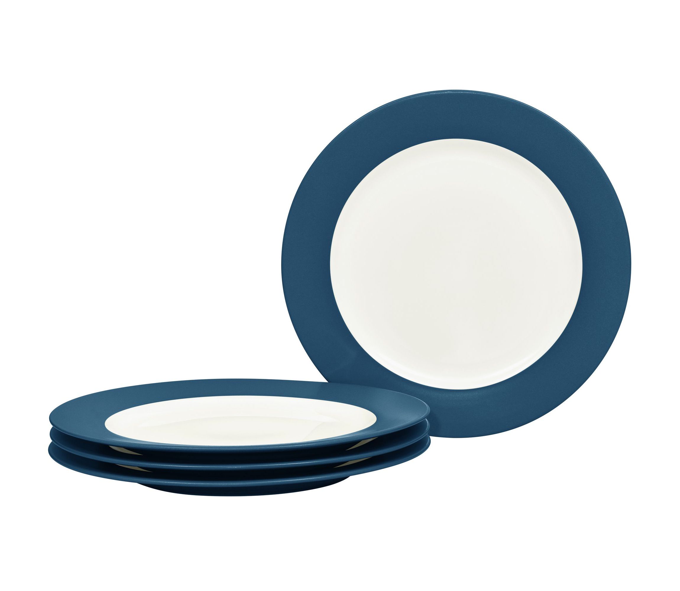 Colorwave Set Of 4 Rim Salad Plates, 8-1/4"