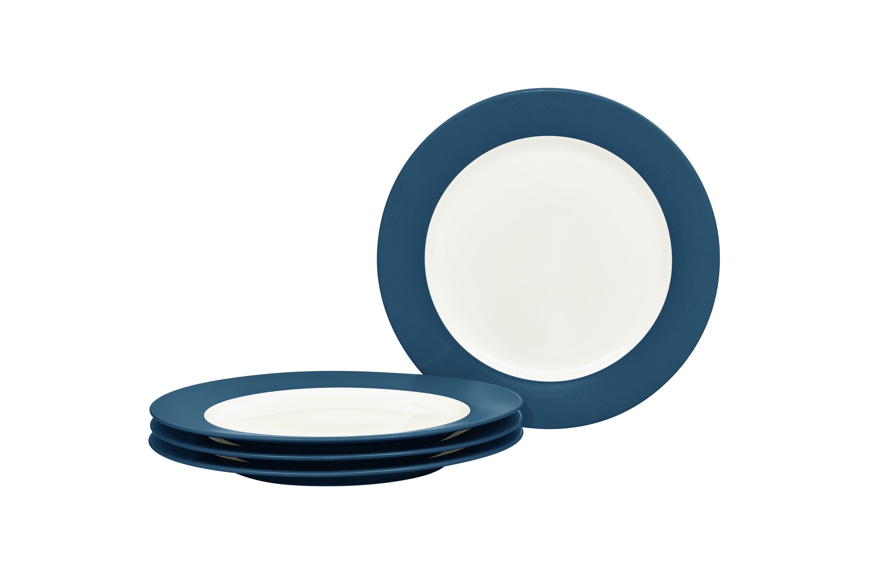 Colorwave Set Of 4 Rim Salad Plates, 8-1/4"