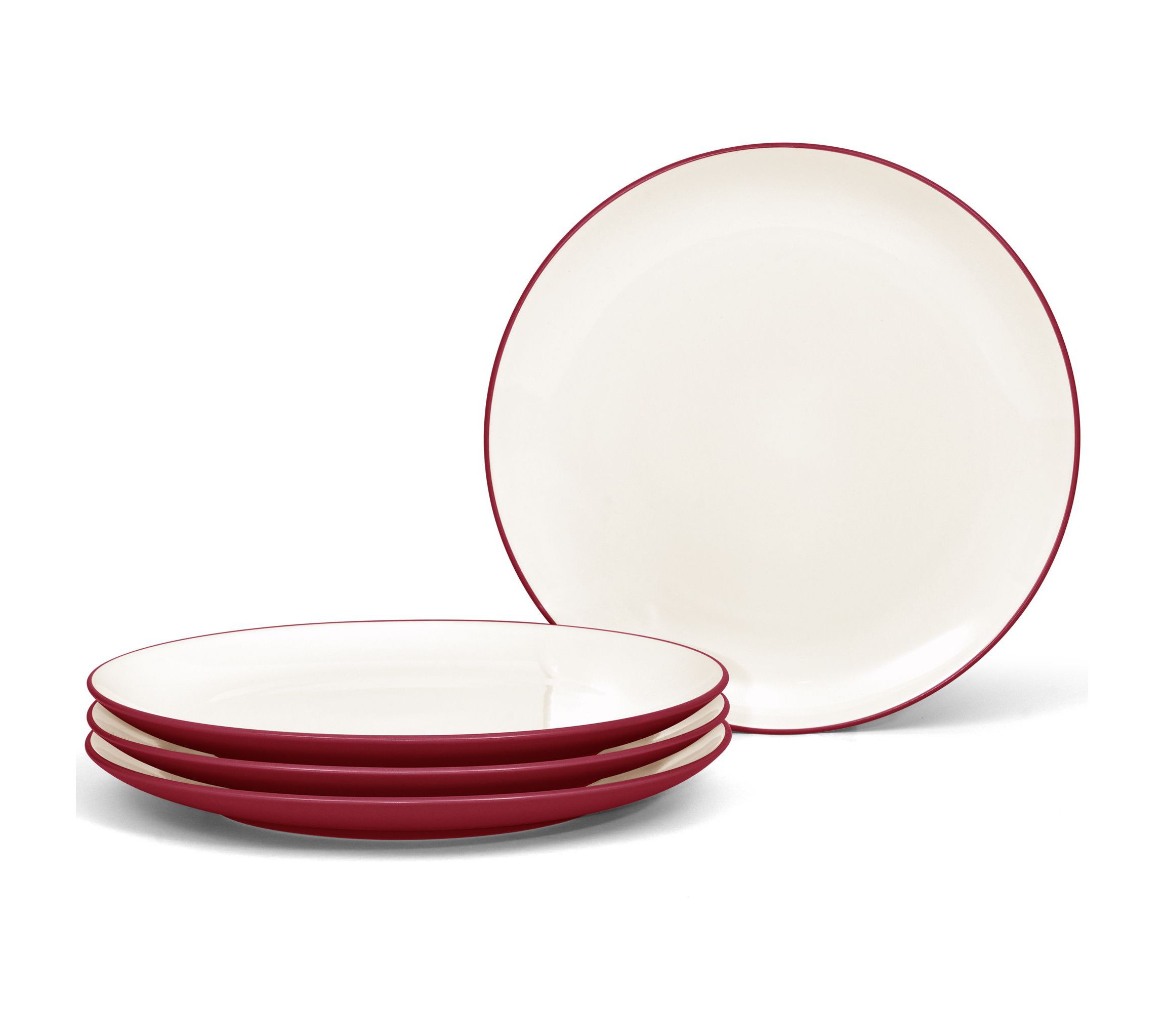 Colorwave Set Of 4 Coupe Salad Plates, 8-1/4"