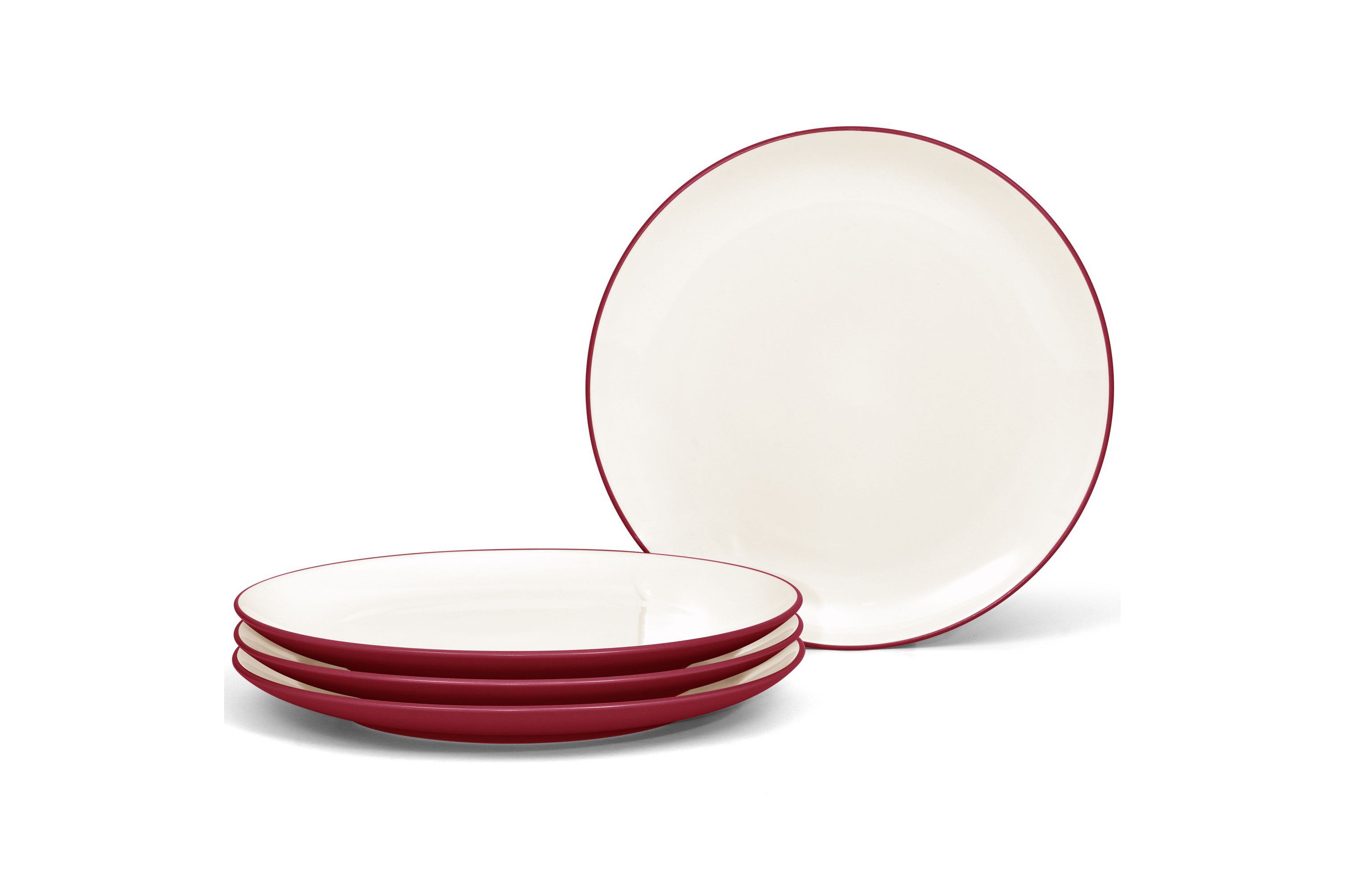 Colorwave Set Of 4 Coupe Salad Plates, 8-1/4"