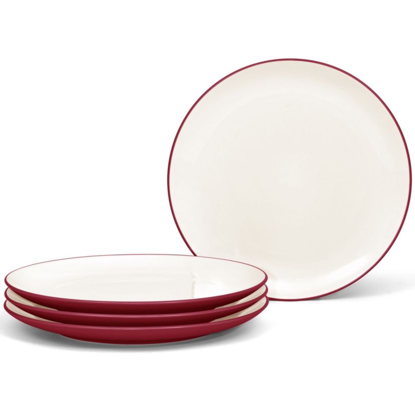 Colorwave Set Of 4 Coupe Salad Plates, 8-1/4"