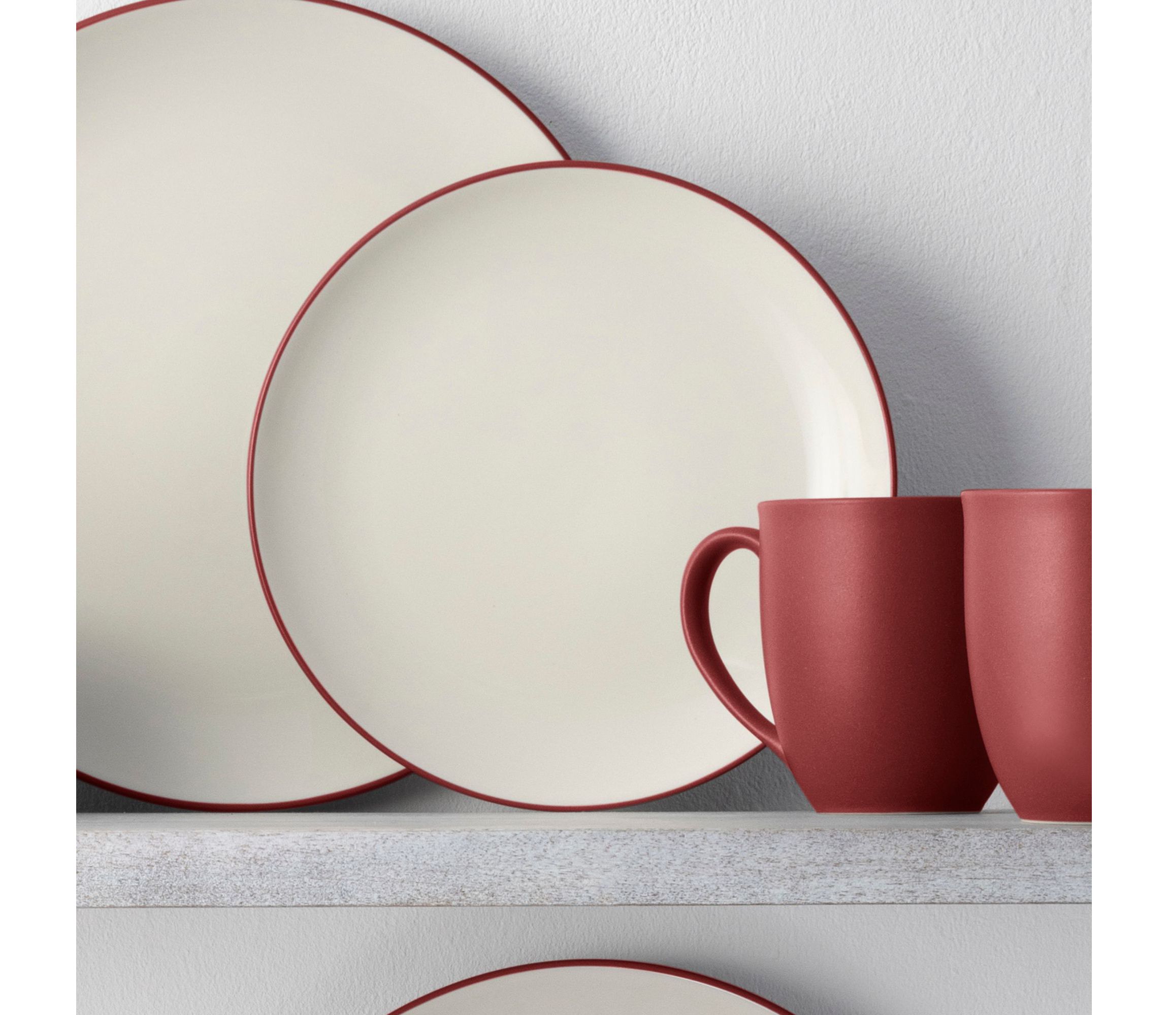 Colorwave Set Of 4 Coupe Salad Plates, 8-1/4"