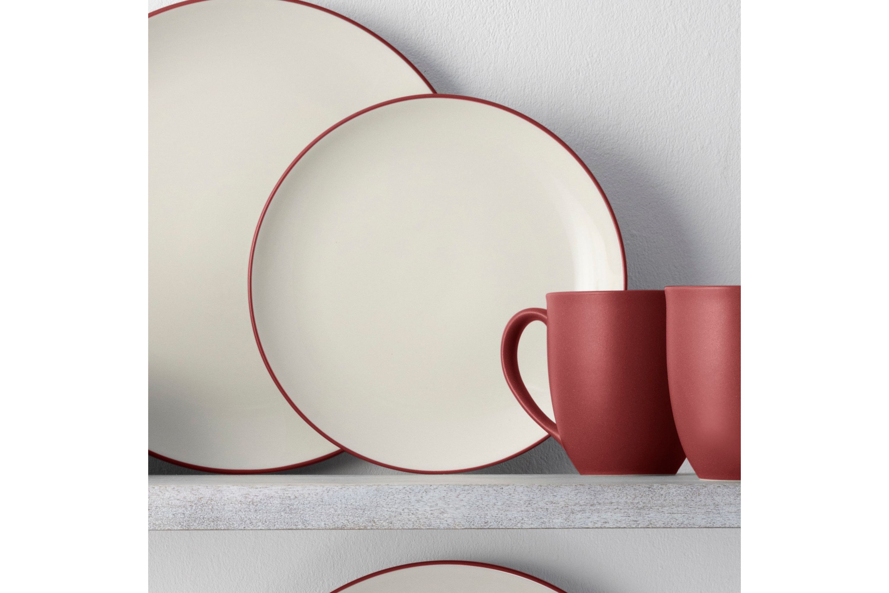 Colorwave Set Of 4 Coupe Salad Plates, 8-1/4"