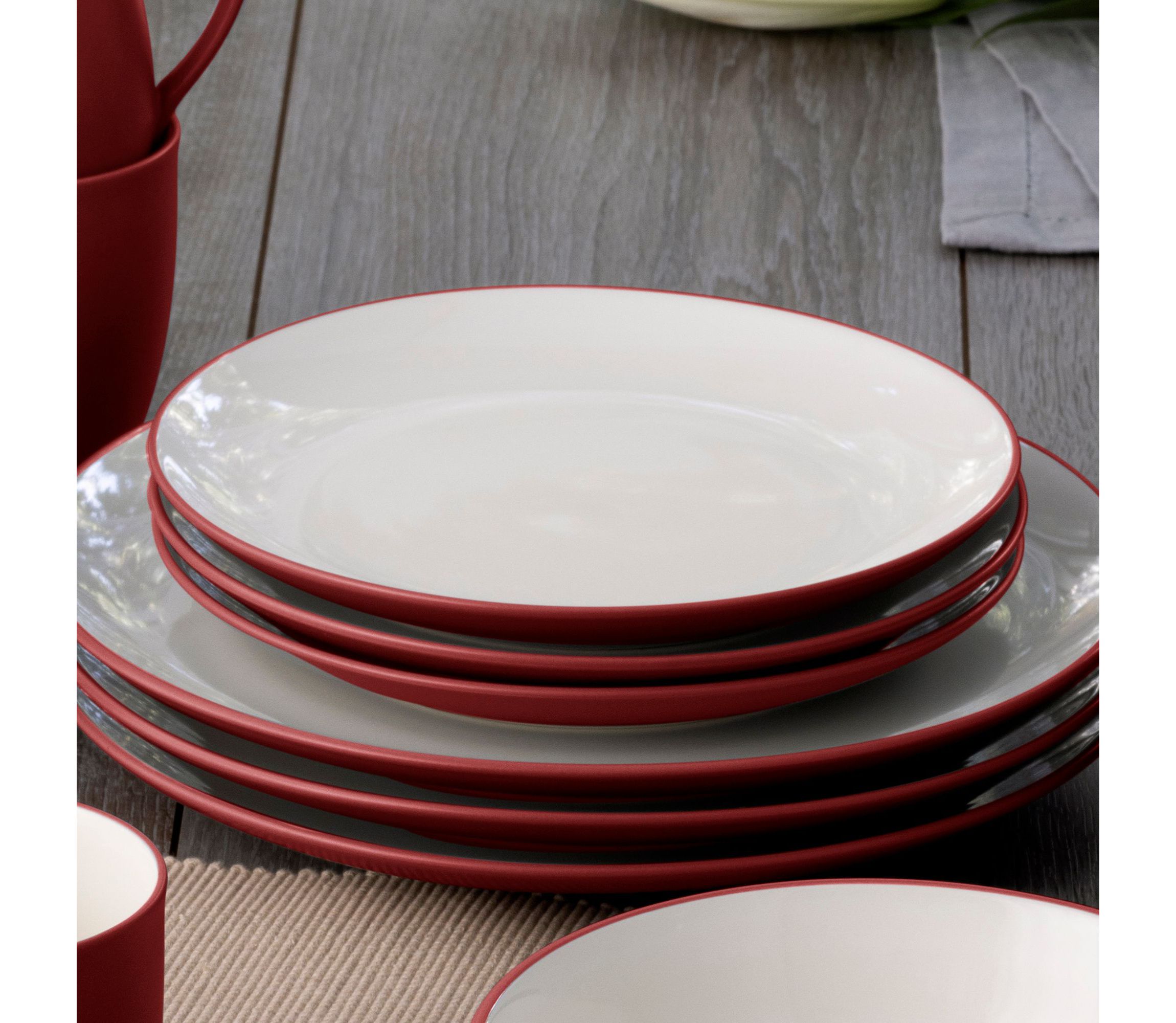 Colorwave Set Of 4 Coupe Salad Plates, 8-1/4"