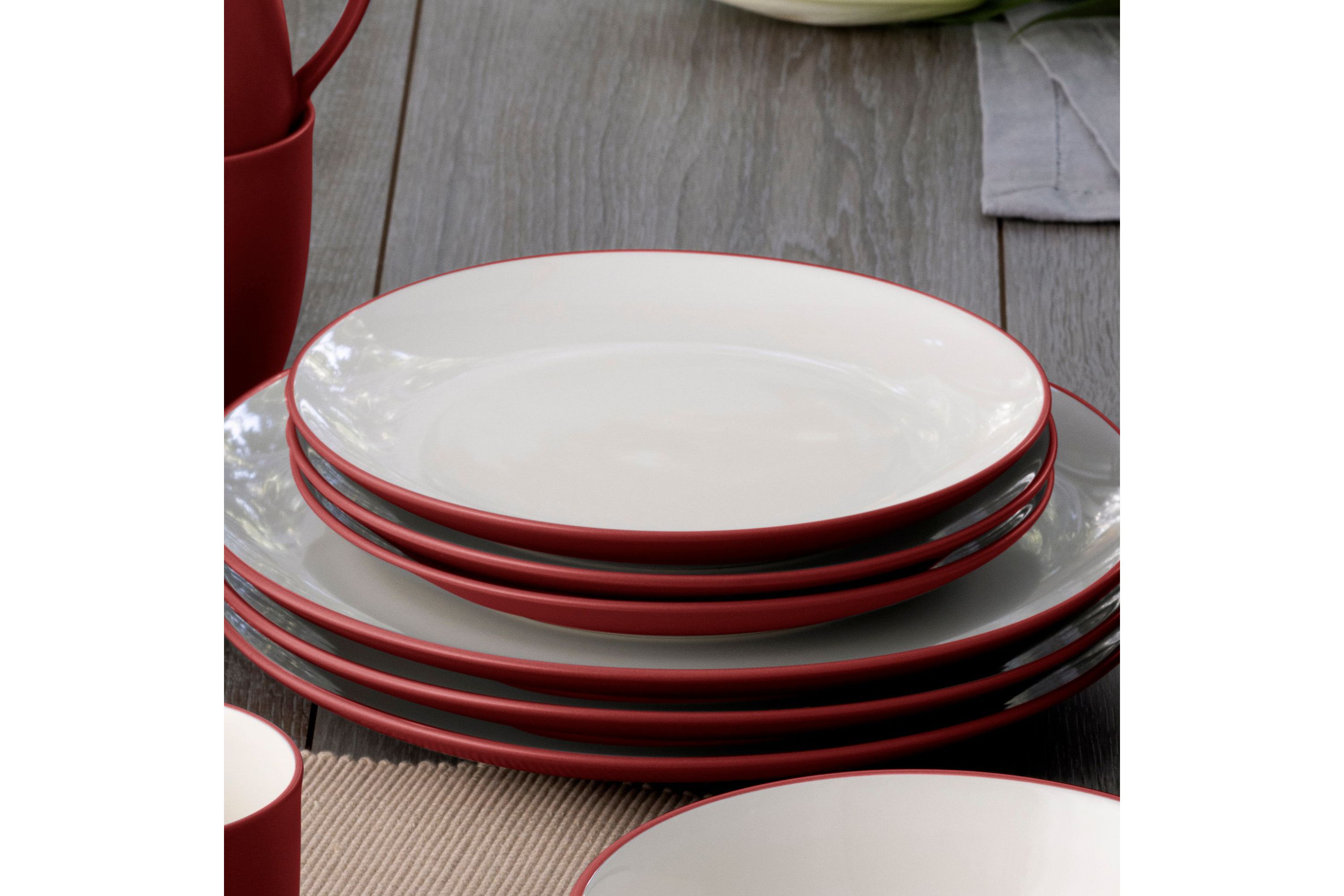 Colorwave Set Of 4 Coupe Salad Plates, 8-1/4"