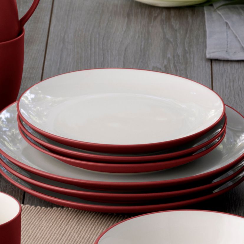 Colorwave Set Of 4 Coupe Salad Plates, 8-1/4"