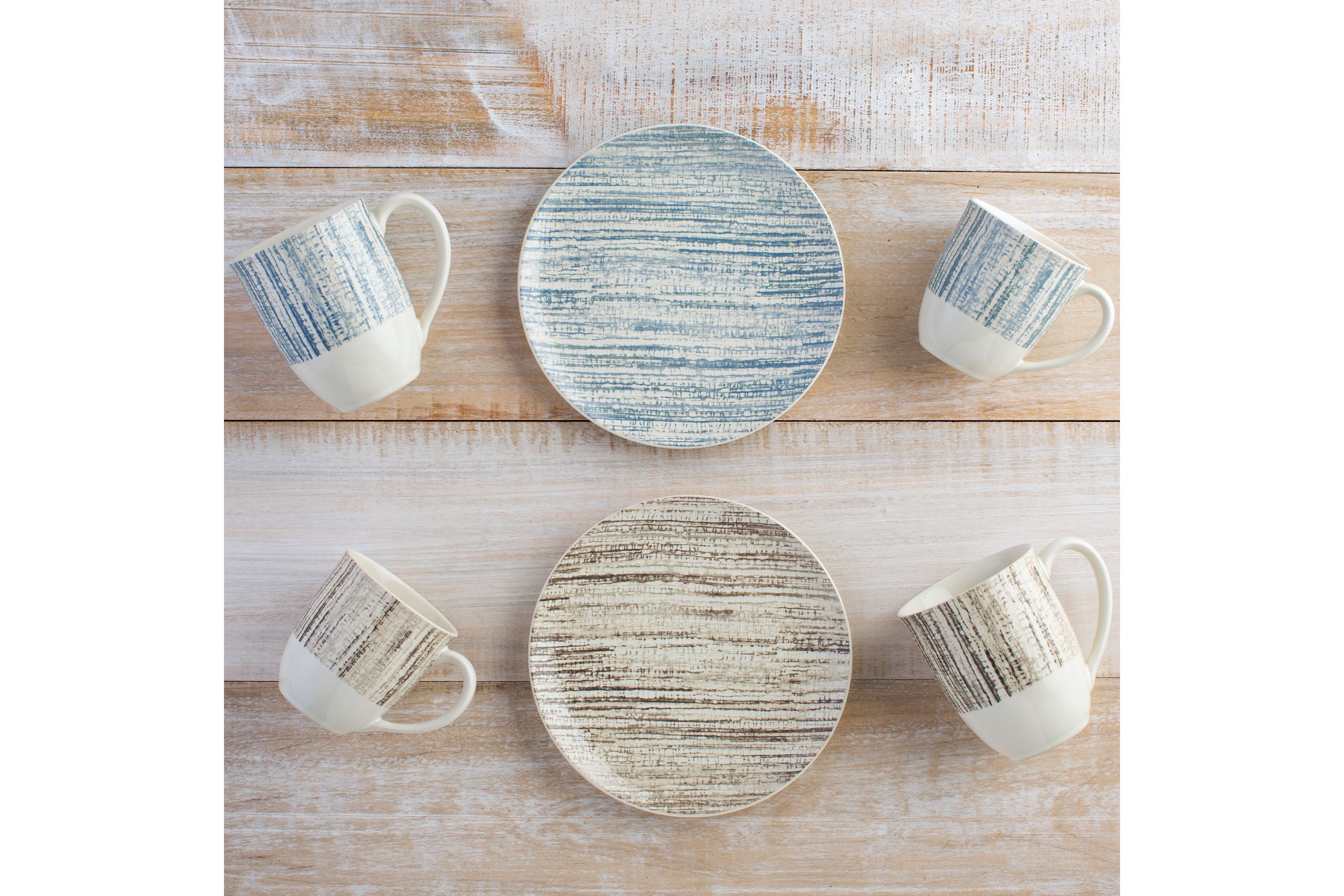 Colorwave Weave Set Of 4 Mugs, 12 Oz.