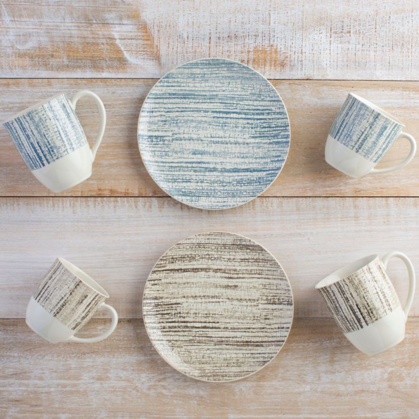 Colorwave Weave Set Of 4 Mugs, 12 Oz.