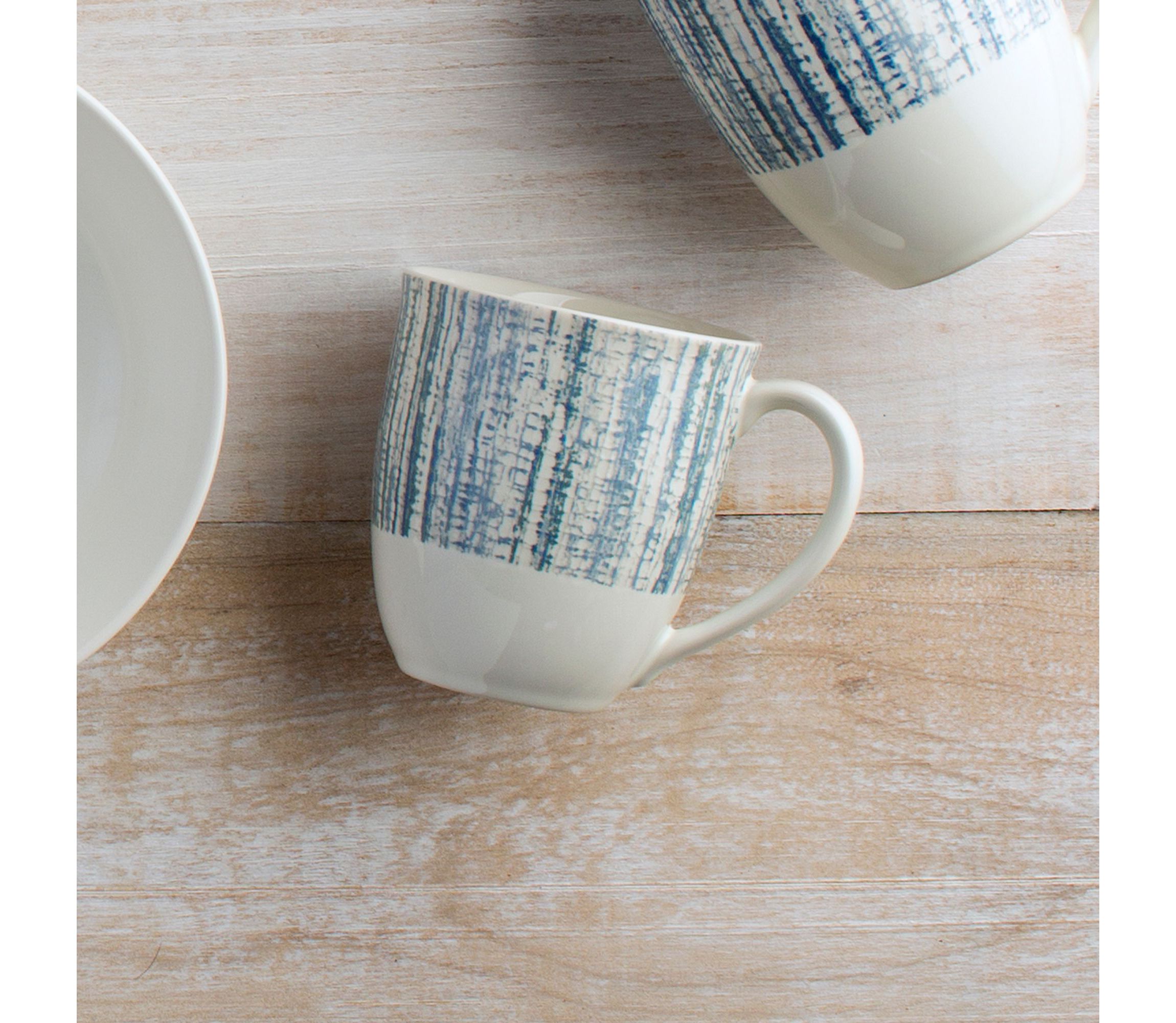 Colorwave Weave Set Of 4 Mugs, 12 oz.