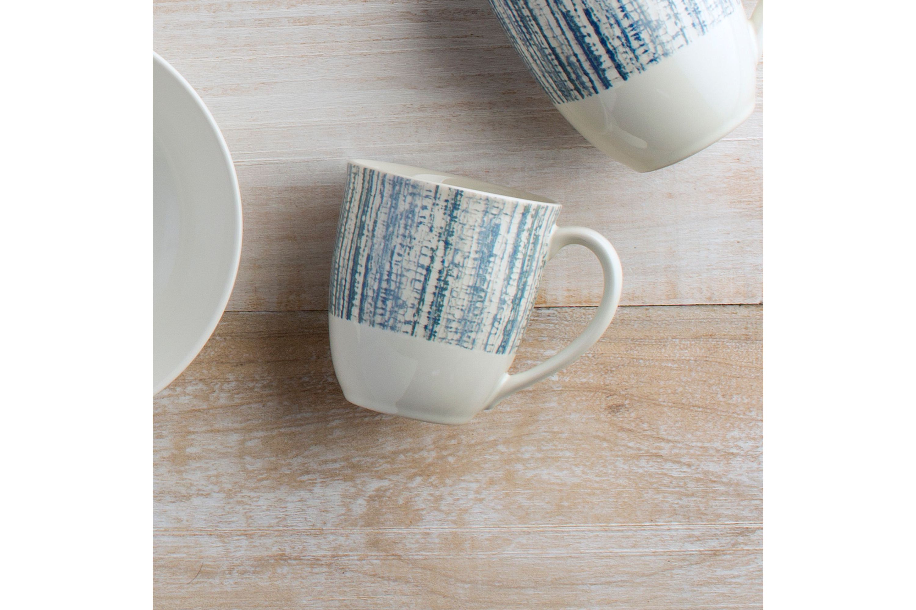 Colorwave Weave Set Of 4 Mugs, 12 Oz.