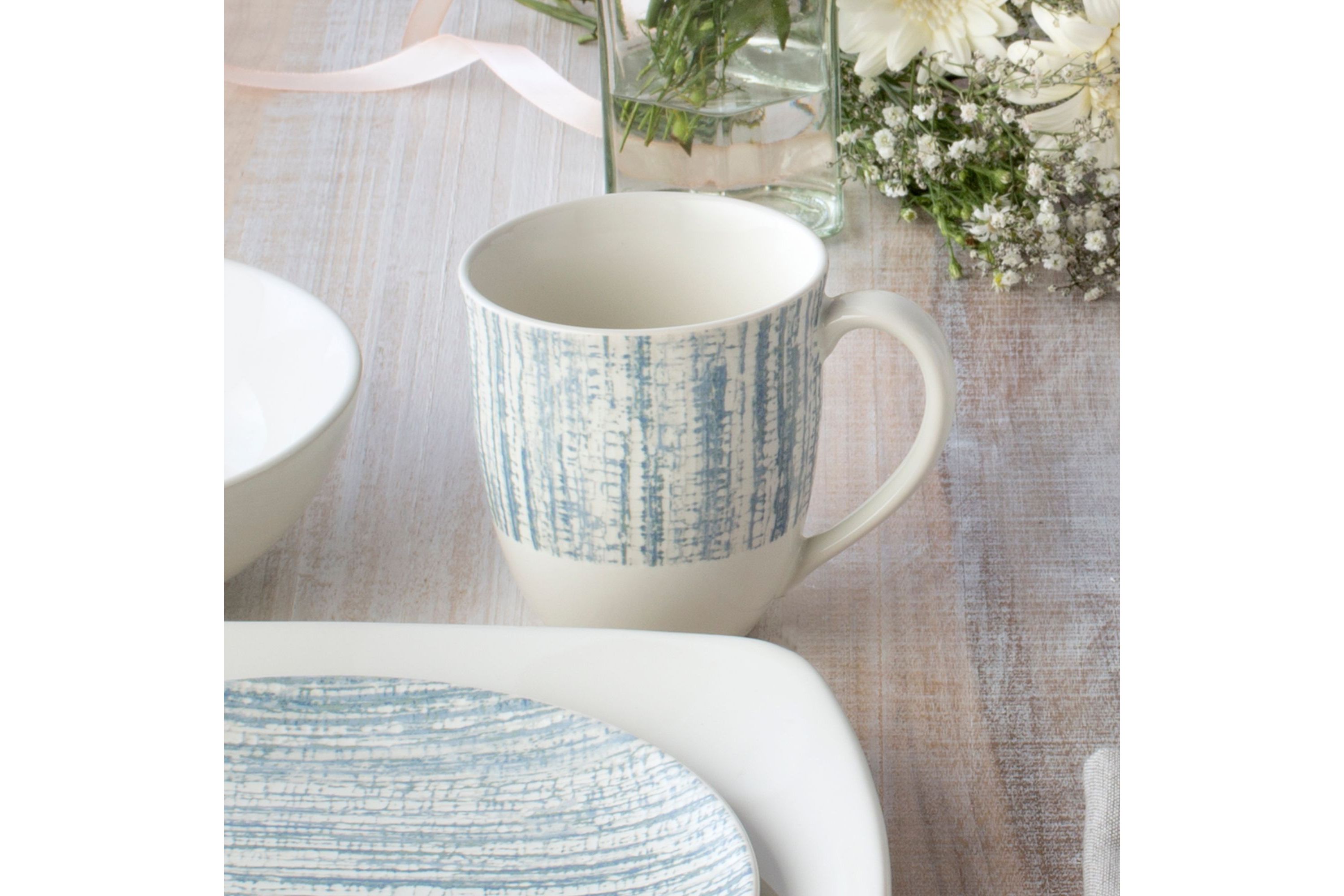 Colorwave Weave Set Of 4 Mugs, 12 Oz.