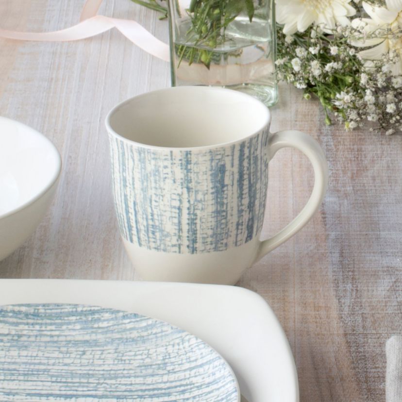 Colorwave Weave Set Of 4 Mugs, 12 Oz.