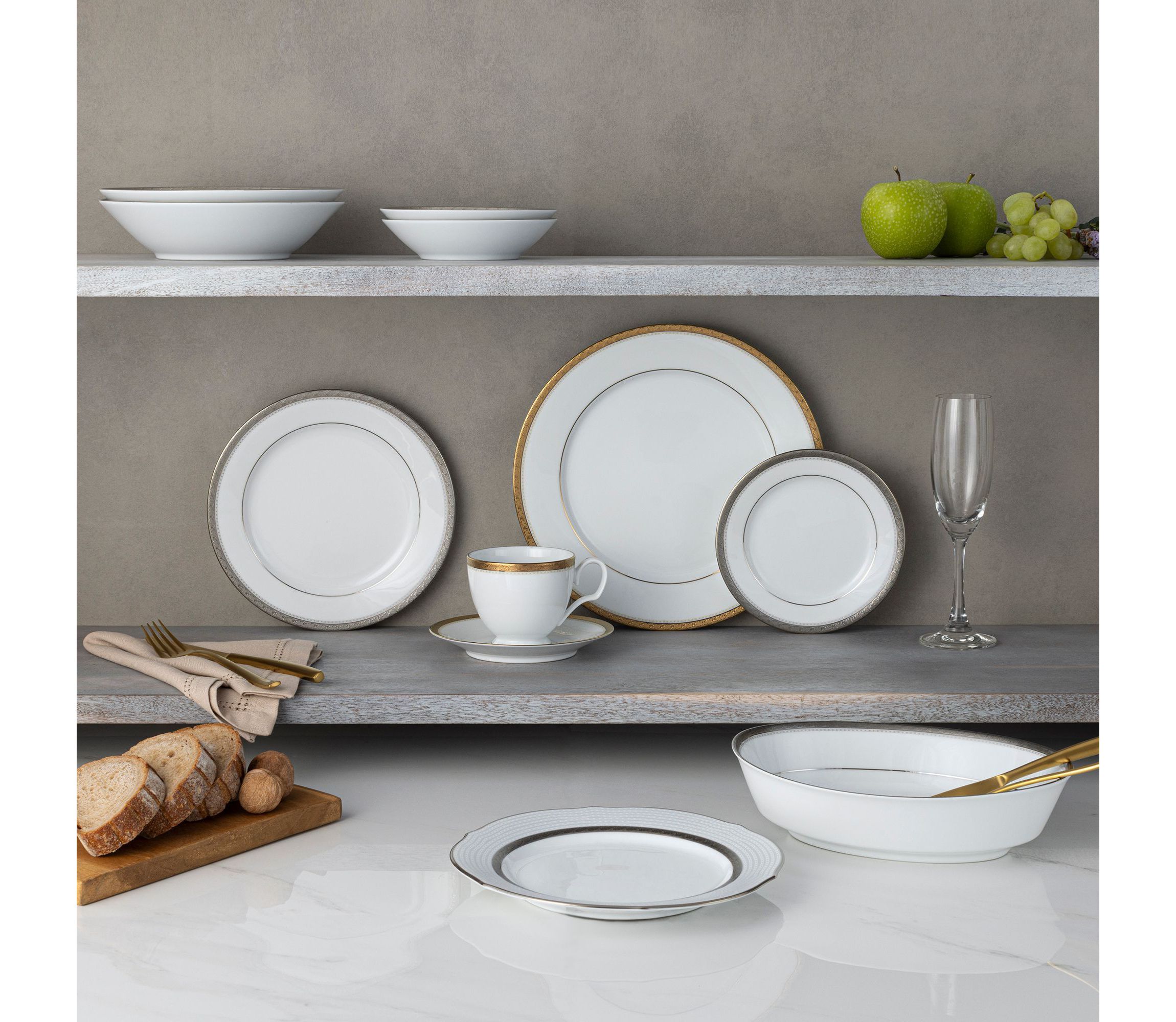 Charlotta Set Of 4 Salad Plates, 8-1/4"