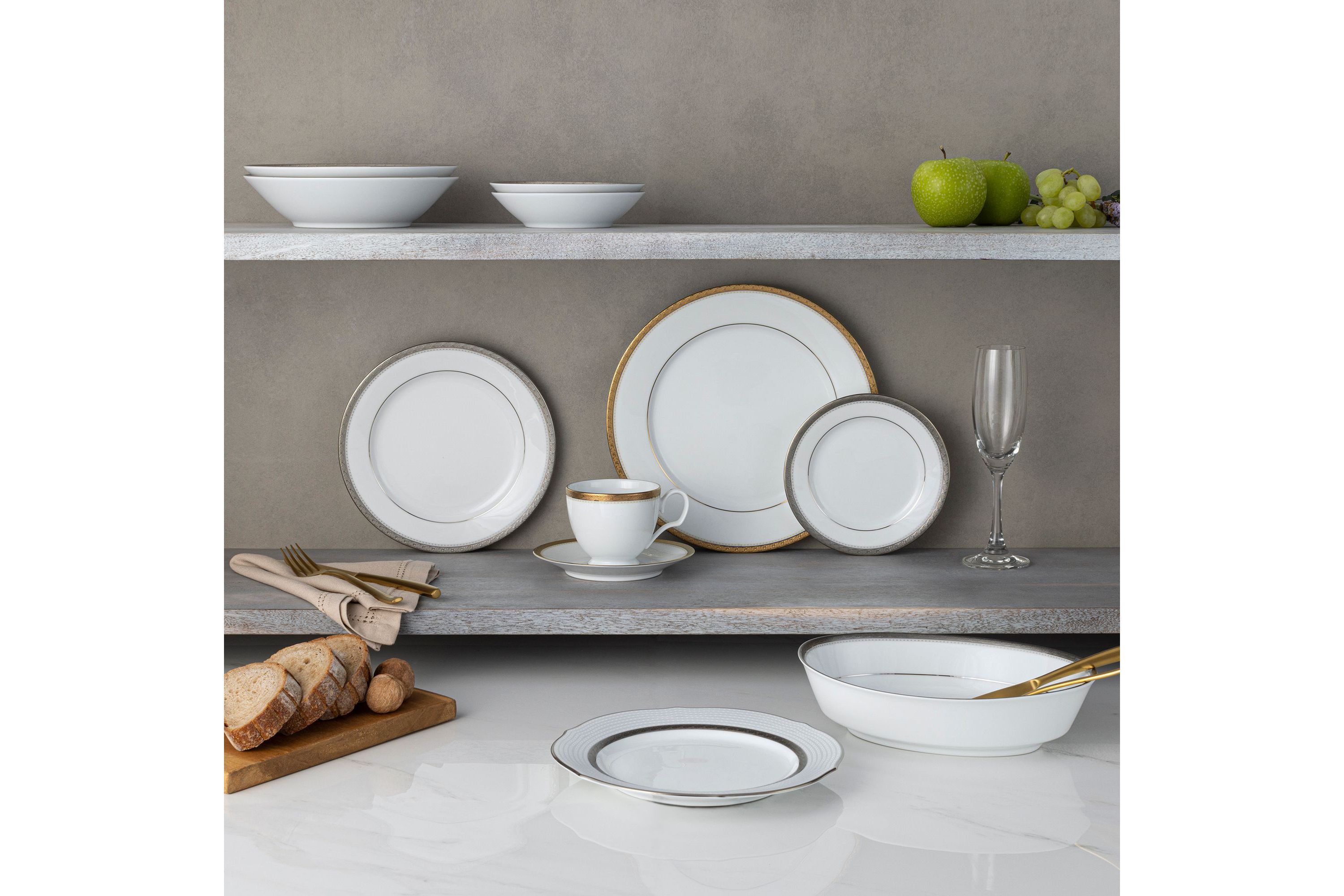 Charlotta Set Of 4 Salad Plates, 8-1/4"