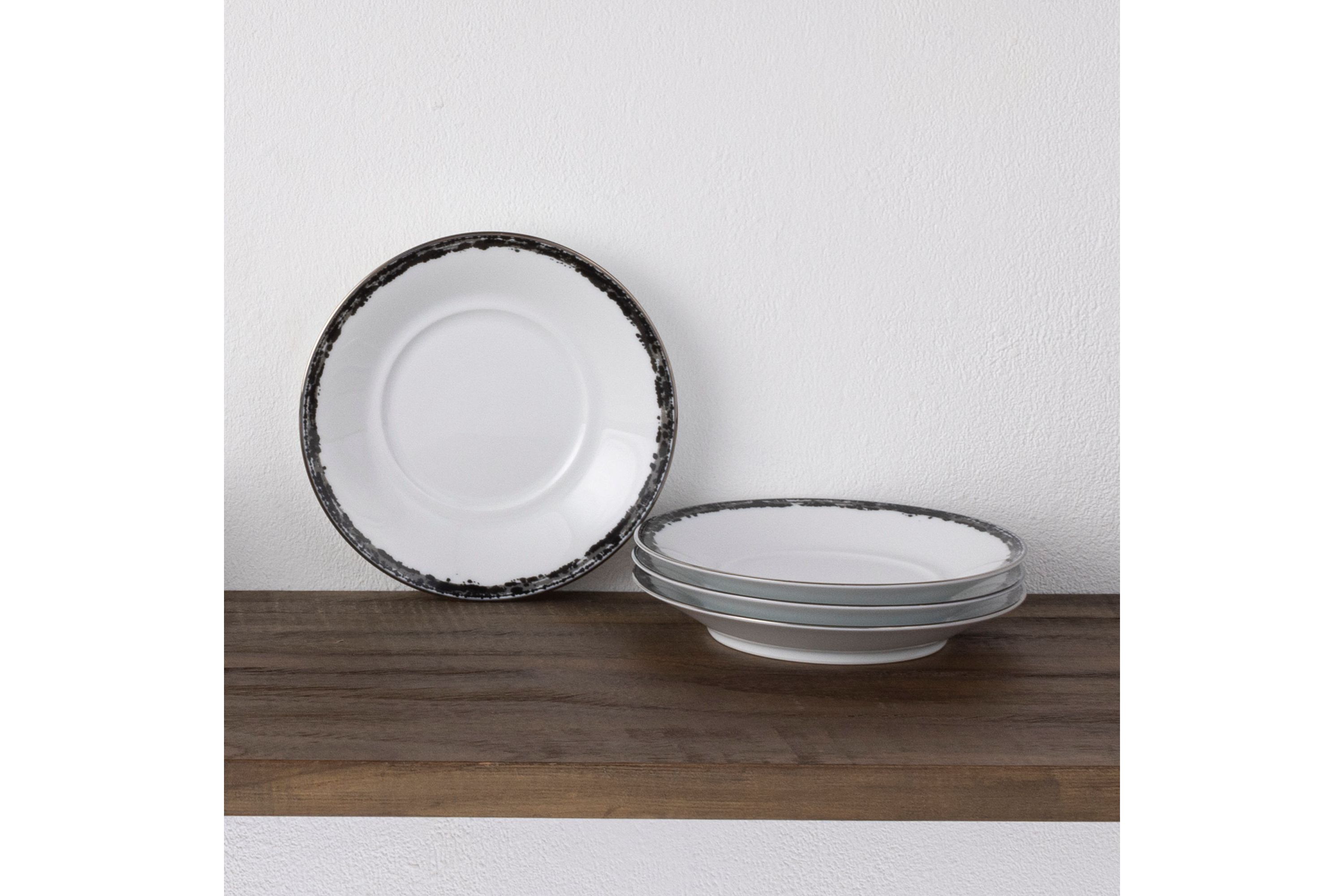 Rill Set Of 4 Saucers, 6"
