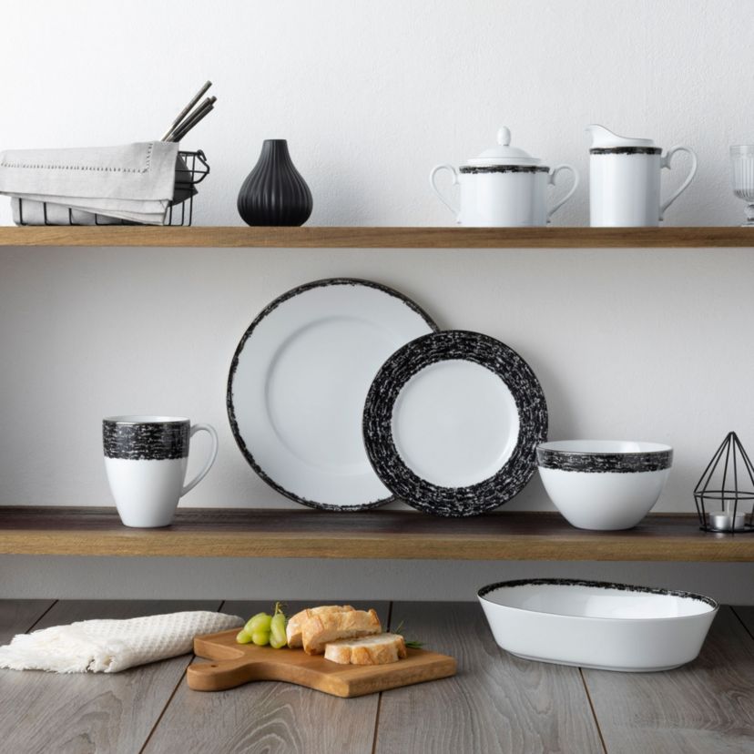 Rill Set Of 4 Saucers, 6"