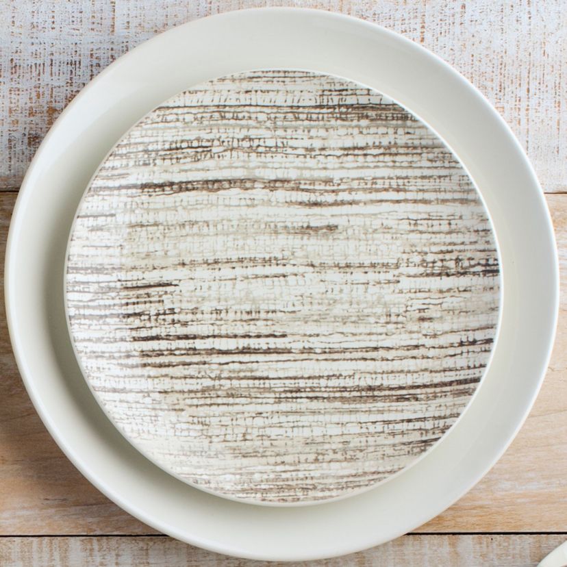 Colorwave Weave Set Of 4 Accent Plates, 8.25"