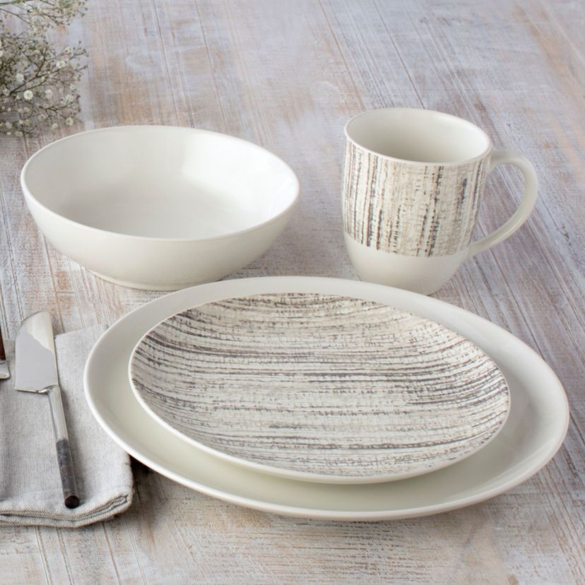 Colorwave Weave Set Of 4 Accent Plates, 8.25"