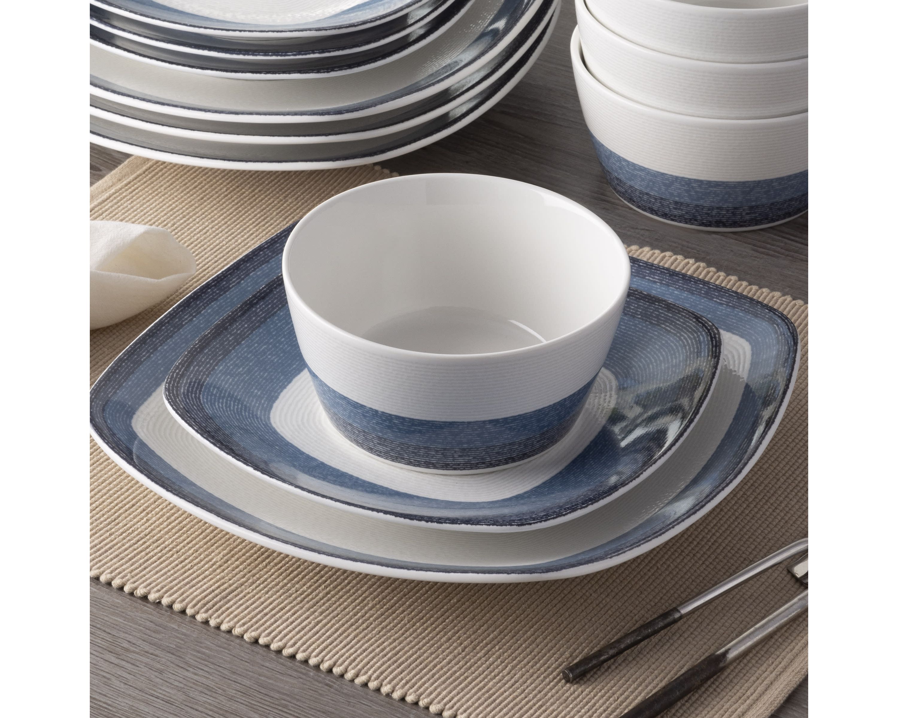 Colorscapes Layers 12-Piece Square Set