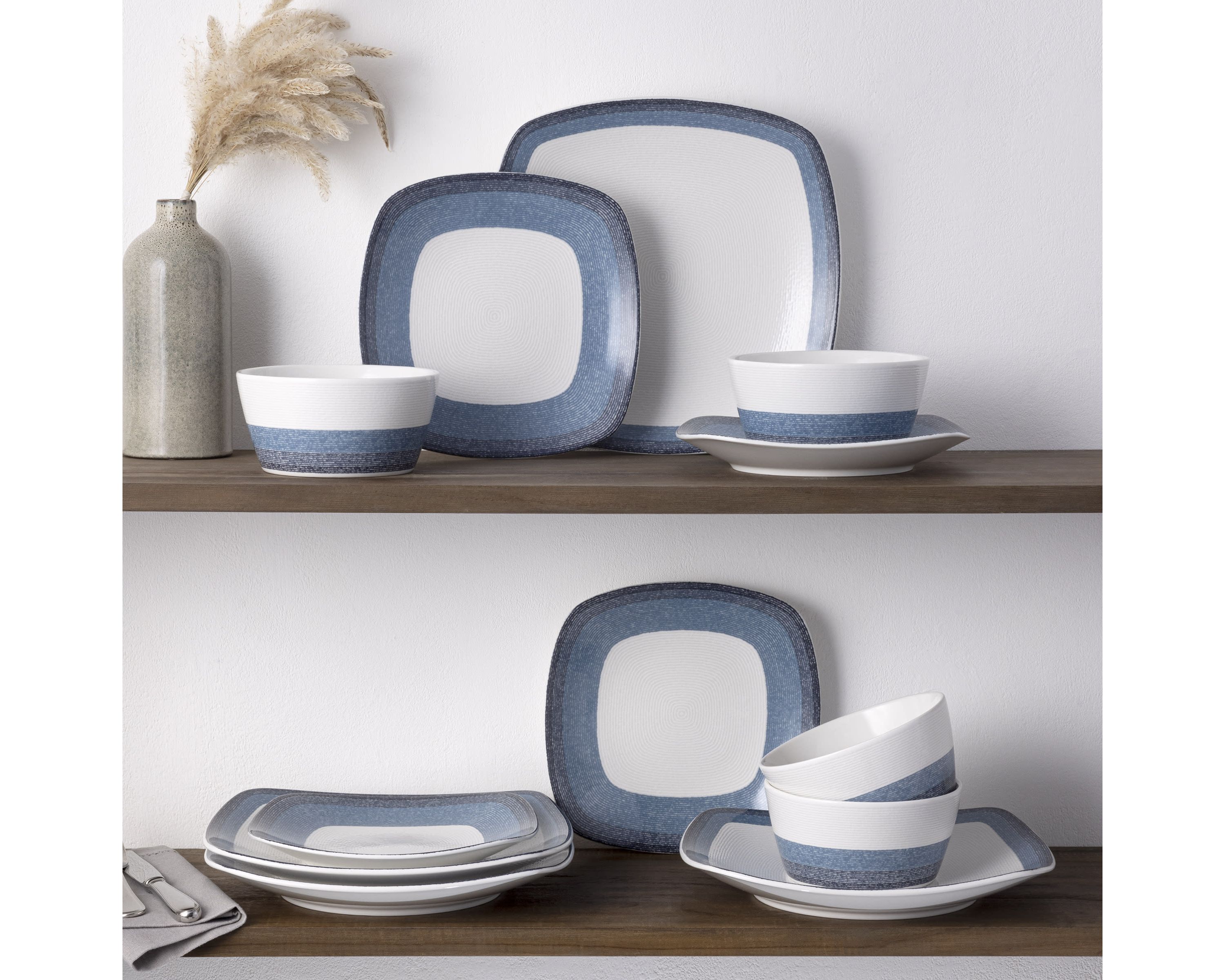 Colorscapes Layers 12-Piece Square Set