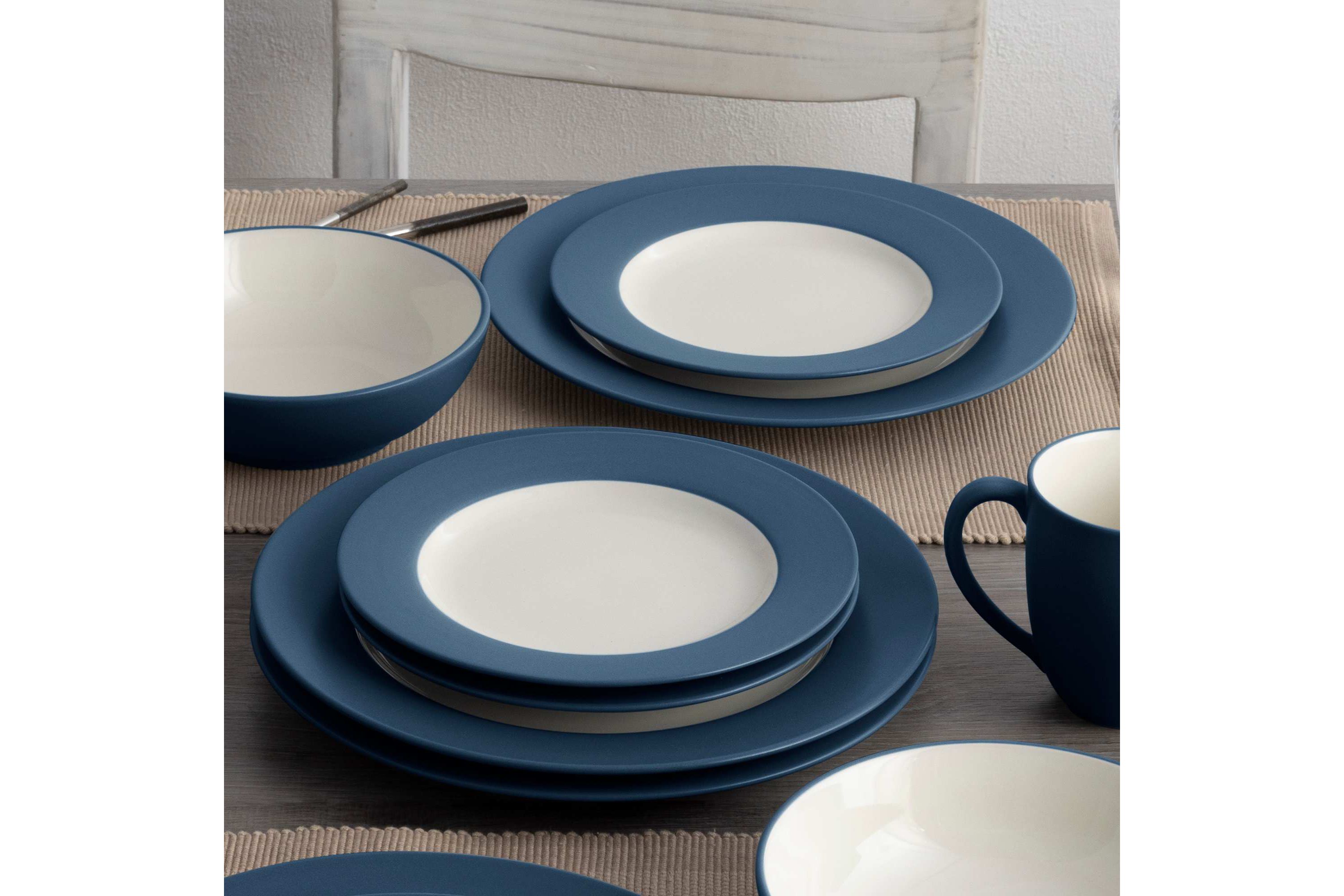 Colorwave Set Of 4 Rim Salad Plates, 8-1/4"