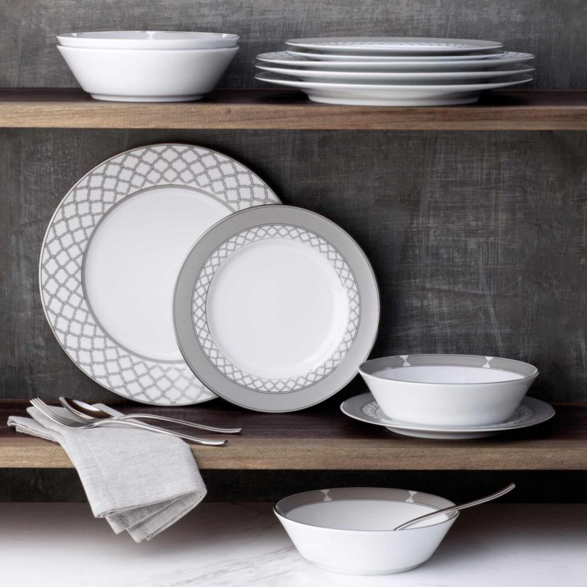 Eternal Palace 12-Piece Dinnerware Set, Service for 4