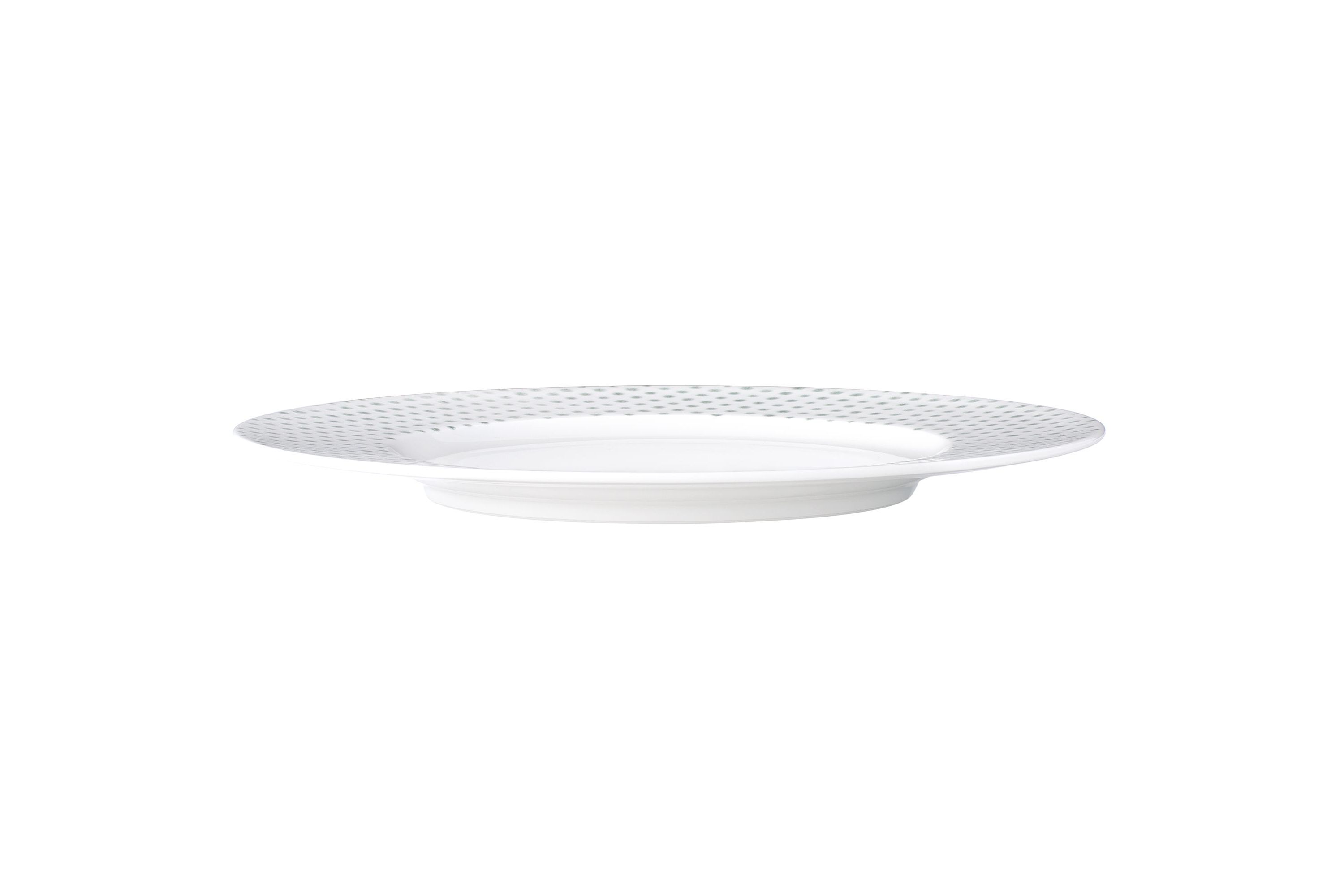 Hammock Set Of 4 Rim Salad Plates - Dots, 9.5"