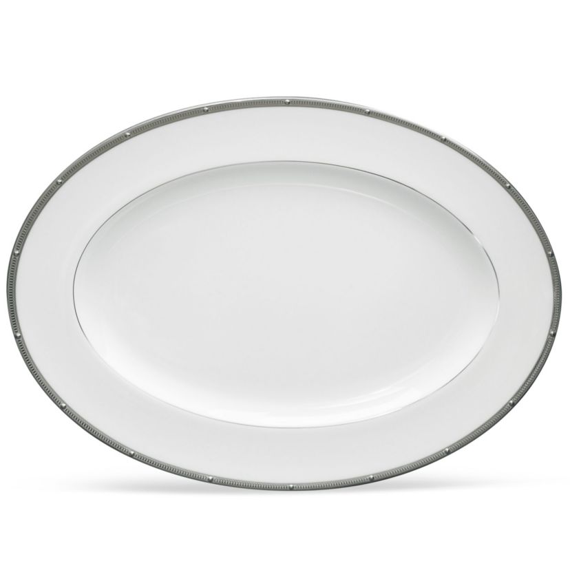 Rochelle Gold Oval Platter, 14"