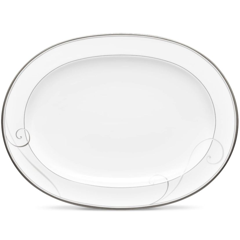 Wave Oval Platter