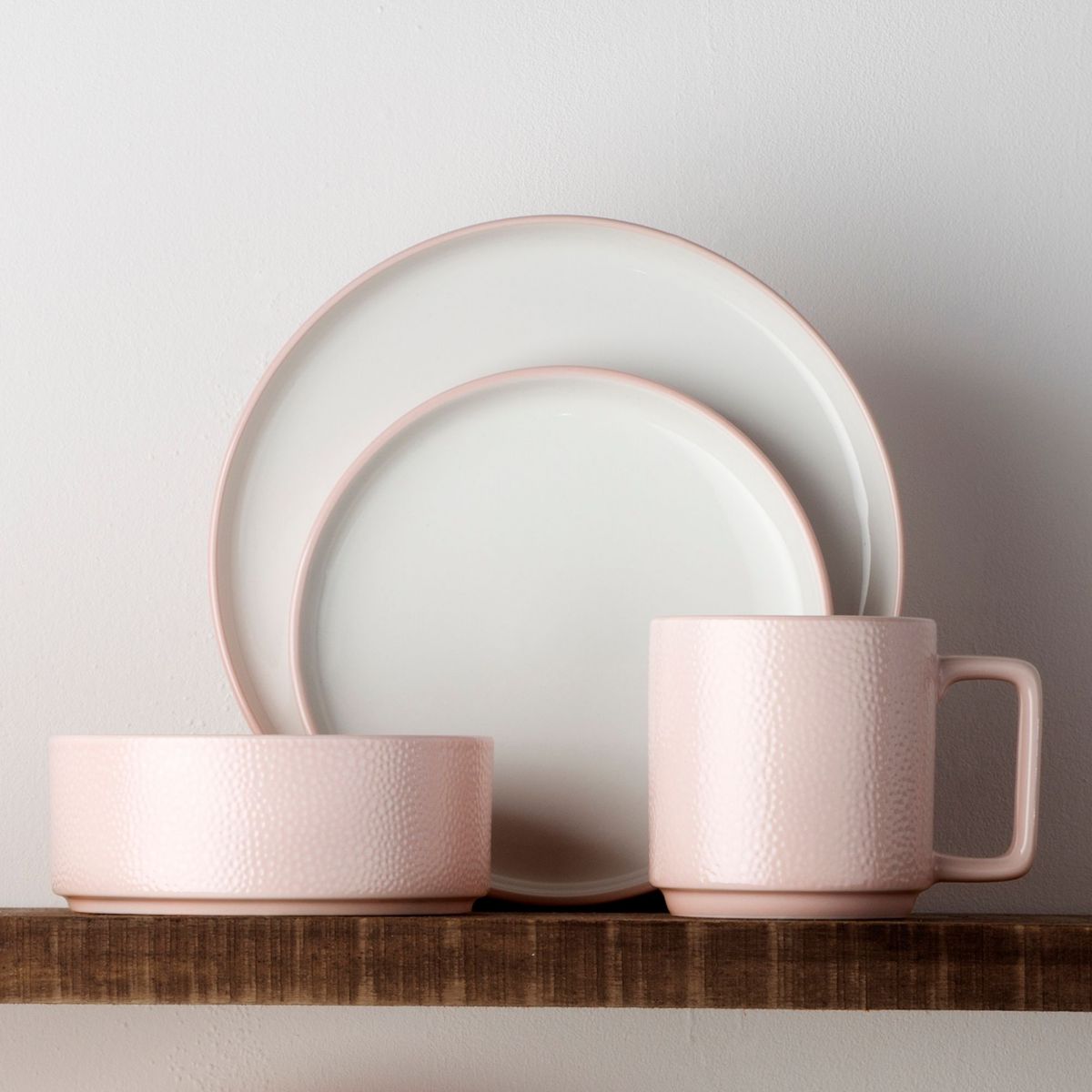 Colortex Stone 4-Piece Place Setting, Service for 1