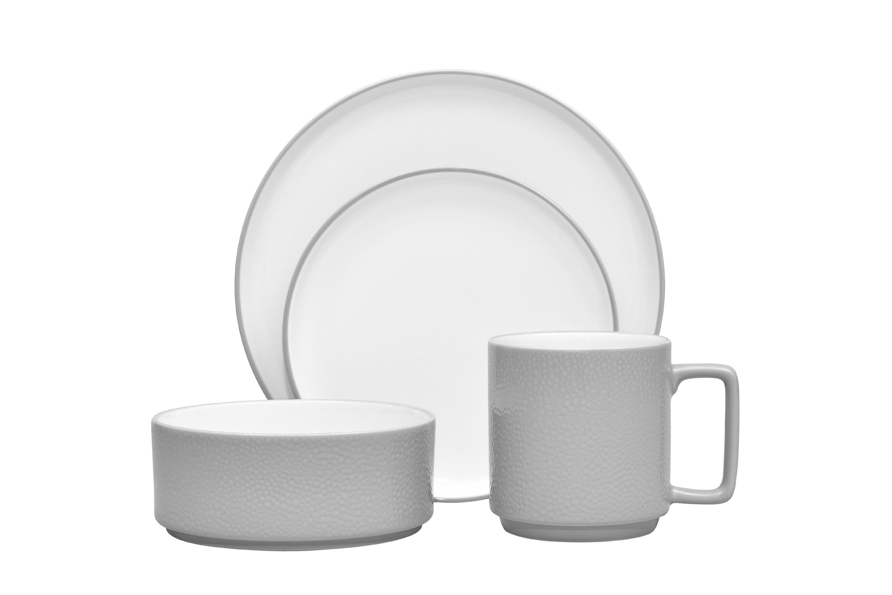 Colortex Stone 4-Piece Place Setting