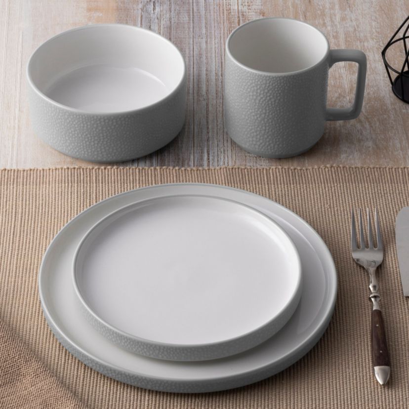 Colortex Stone 4-Piece Place Setting