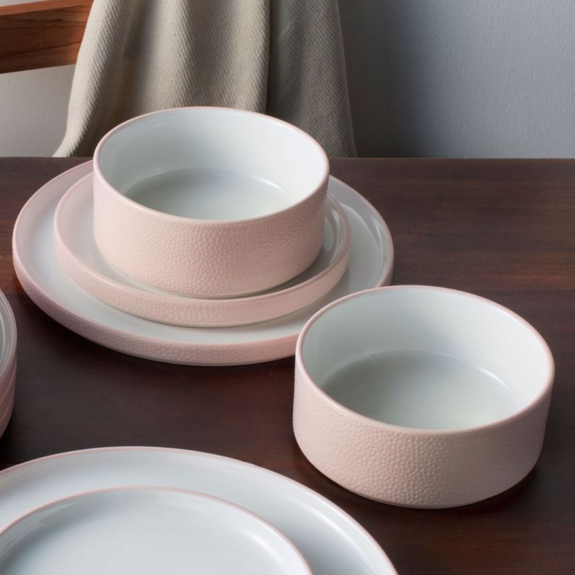 Colortex Stone 12-Piece Dinnerware Set, Service For 4