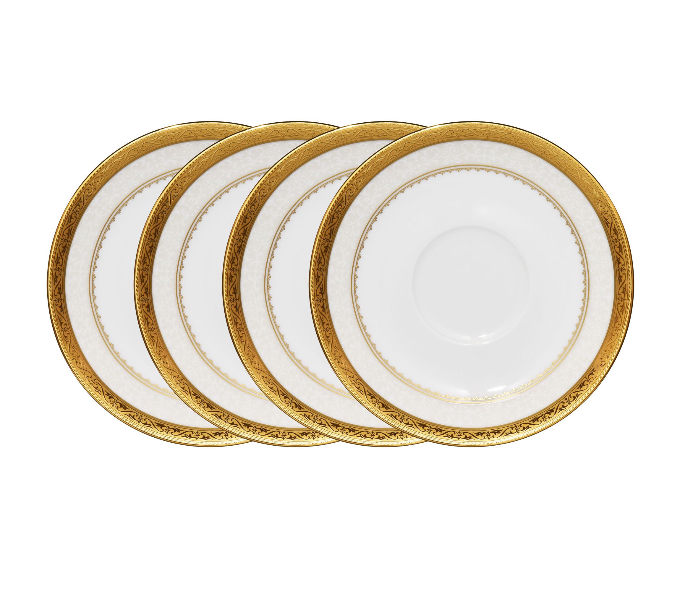 Odessa Set Of 4 Saucers, 6"