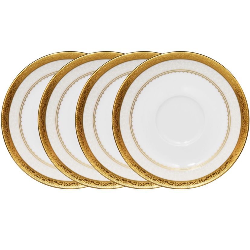 Odessa Set Of 4 Saucers, 6"