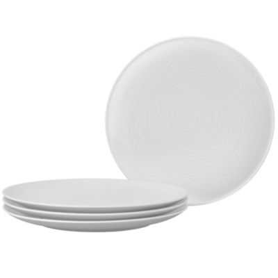 Colorscapes Set Of 4 Coupe Dinner Plates, 11"