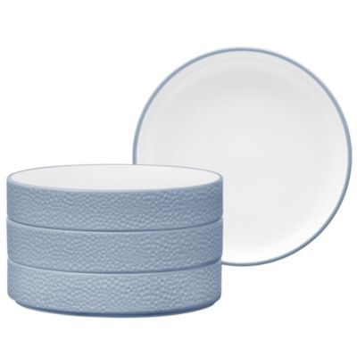 Noritake Colortex Stone Set Of 4 Stax Deep Plate, 7 1/2", 12 oz