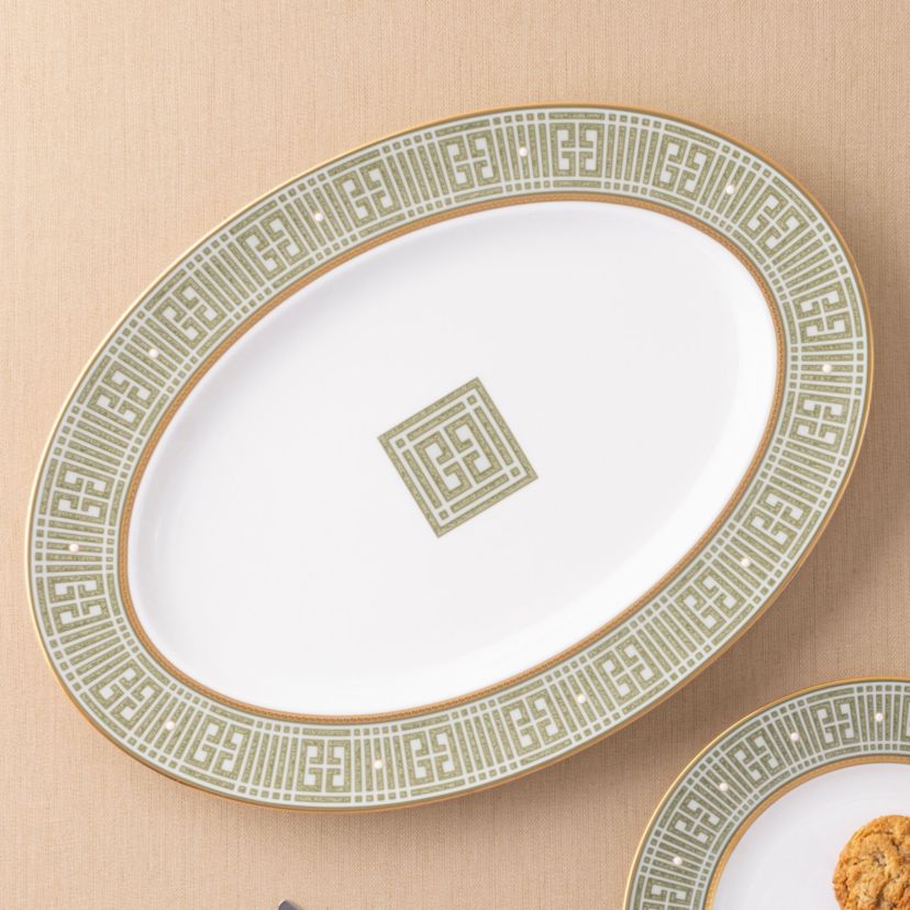 Infinity Oval Platter, 14"