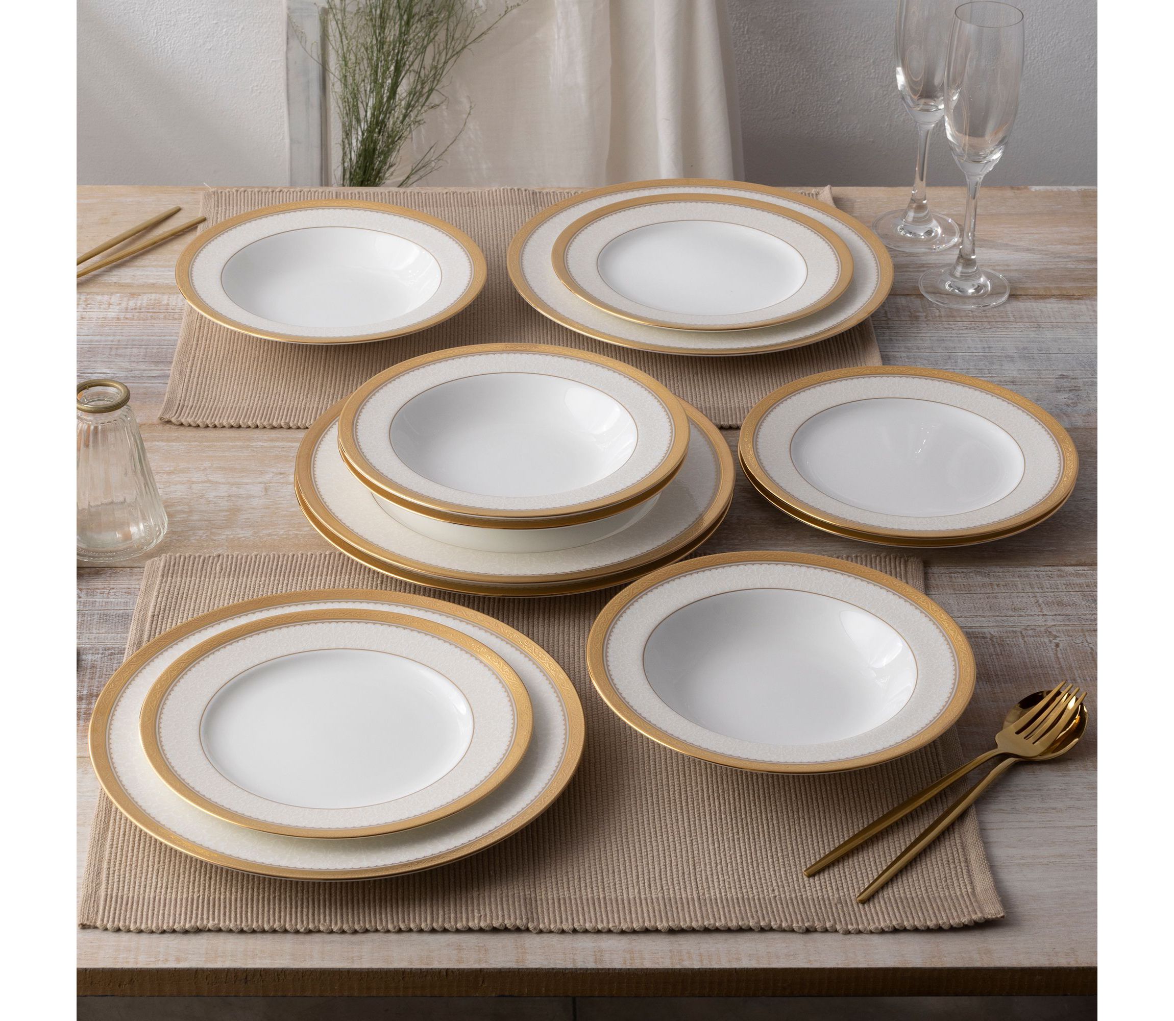 Odessa Set Of 4 Salad Plates, 8-1/2"